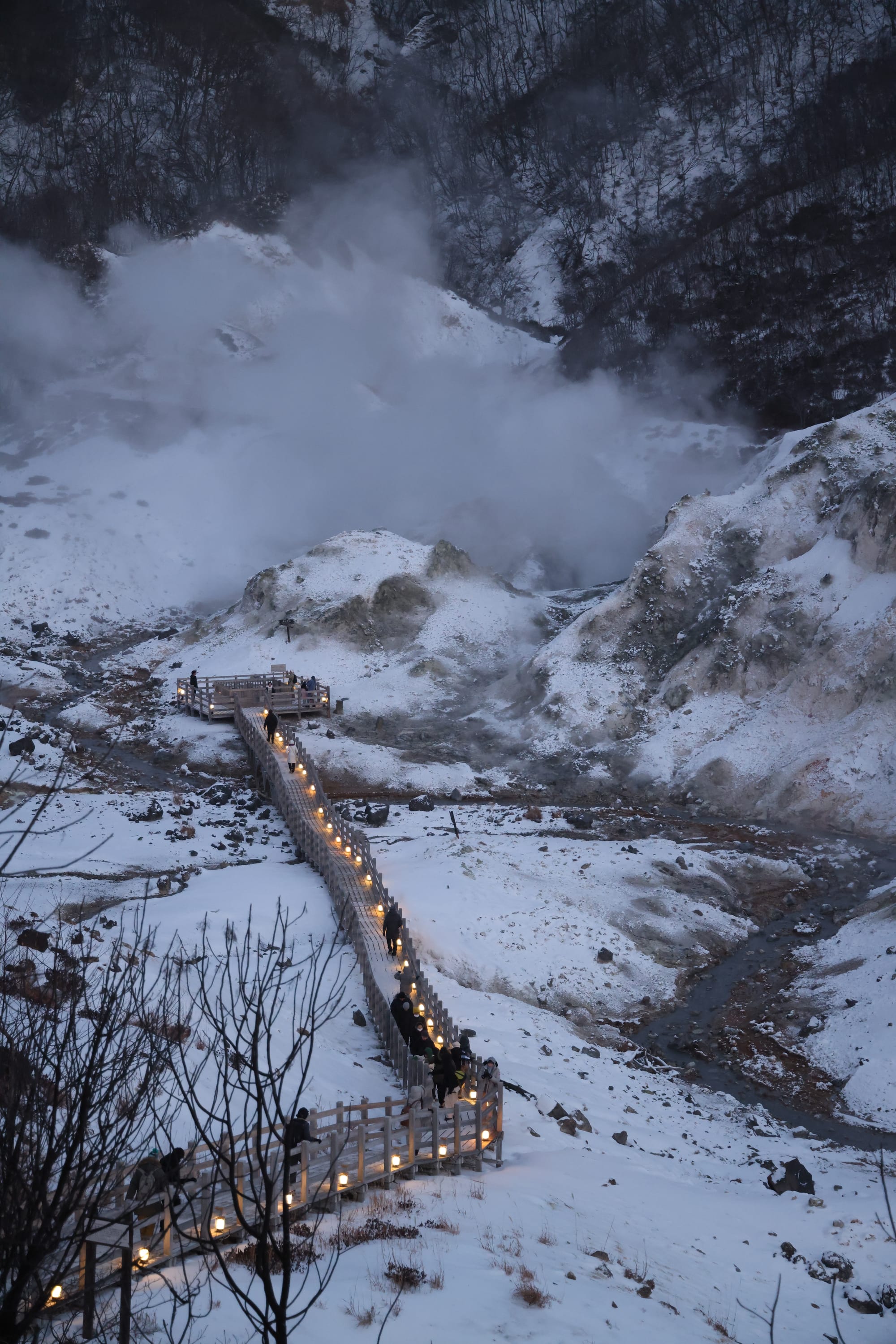 圣诞季的北海道之旅